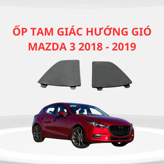 Nắp (Ốp) tam giác lưới gió cản trước Mazda3 2017 -2019 chuẩn theo xe