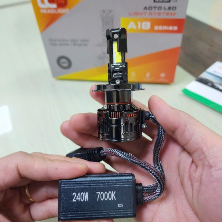 Đèn pha led A18 Công suất 240w với 60 chíp led Chính hãng | Shopee Việt Nam