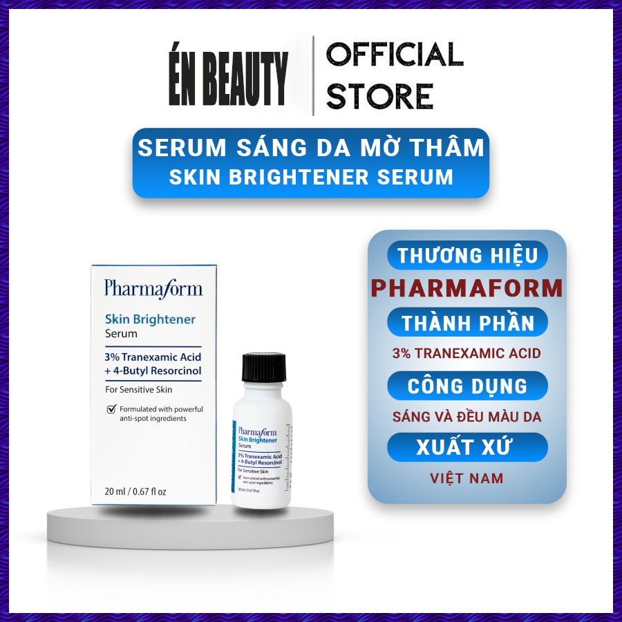 Pharmaform Skin Brightener Serum 3% Tranexamic acid + 5% Niacinamide ...