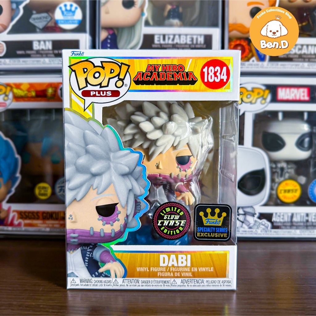 Funko POP! Plus My Hero Academia Dabi GLOW CHASE 1834