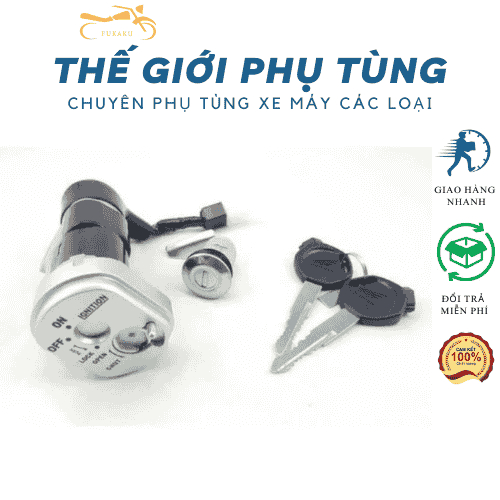 Bộ Ổ Khóa Xe Wave S110 Hàng Cao Cấp