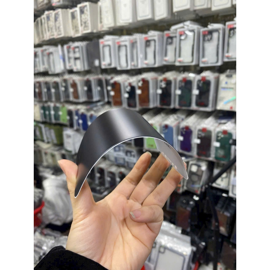 Kính cường lực dẻo 2in1 vừa chống vân tay vừa chống nhìn trộm cho IPhone 11 12 13 14 15 16Promax pro plus x xr xsm