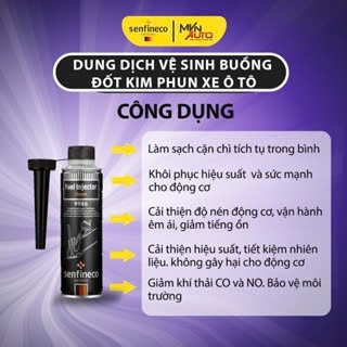 Dung dịch vệ sinh buồng đốt kim phun ô tô Senfineco 9986 Fuel Injector Cleaner dung tích 300ml-Mvn Auto