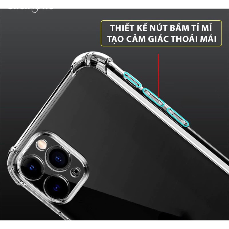 Ốp lưng IPhone trong chống sốc 11 12 13 14 15 16 17pro plus promax 6 7 8 plus x xr xsm
