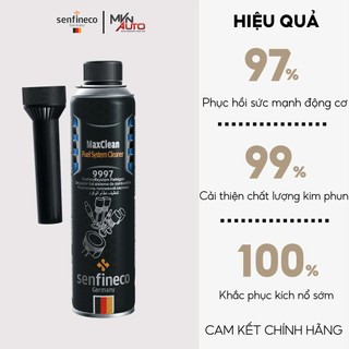 Dung Dịch Vệ Sinh Hệ Thống Xăng - Senfineco Maxclean Fuel System Cleaner 9997 [300ML]-Mvn Auto