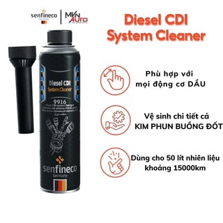 Súc Rửa Cực Sạch Hệ Thống Phun Và Buồng Đốt Máy Dầu Senfineco 9916 Của Đức-Mvn Auto