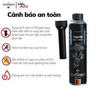 Súc Rửa Cực Sạch Hệ Thống Phun Và Buồng Đốt Máy Dầu Senfineco 9916 Của Đức-Mvn Auto