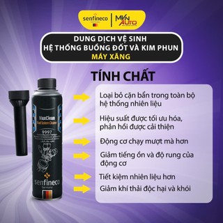 Vệ sinh hệ thống buồng đốt- Max Cleane Fuel System Cleaner-9997- Diesel CDI System Cleaner 9916- Mvn Auto