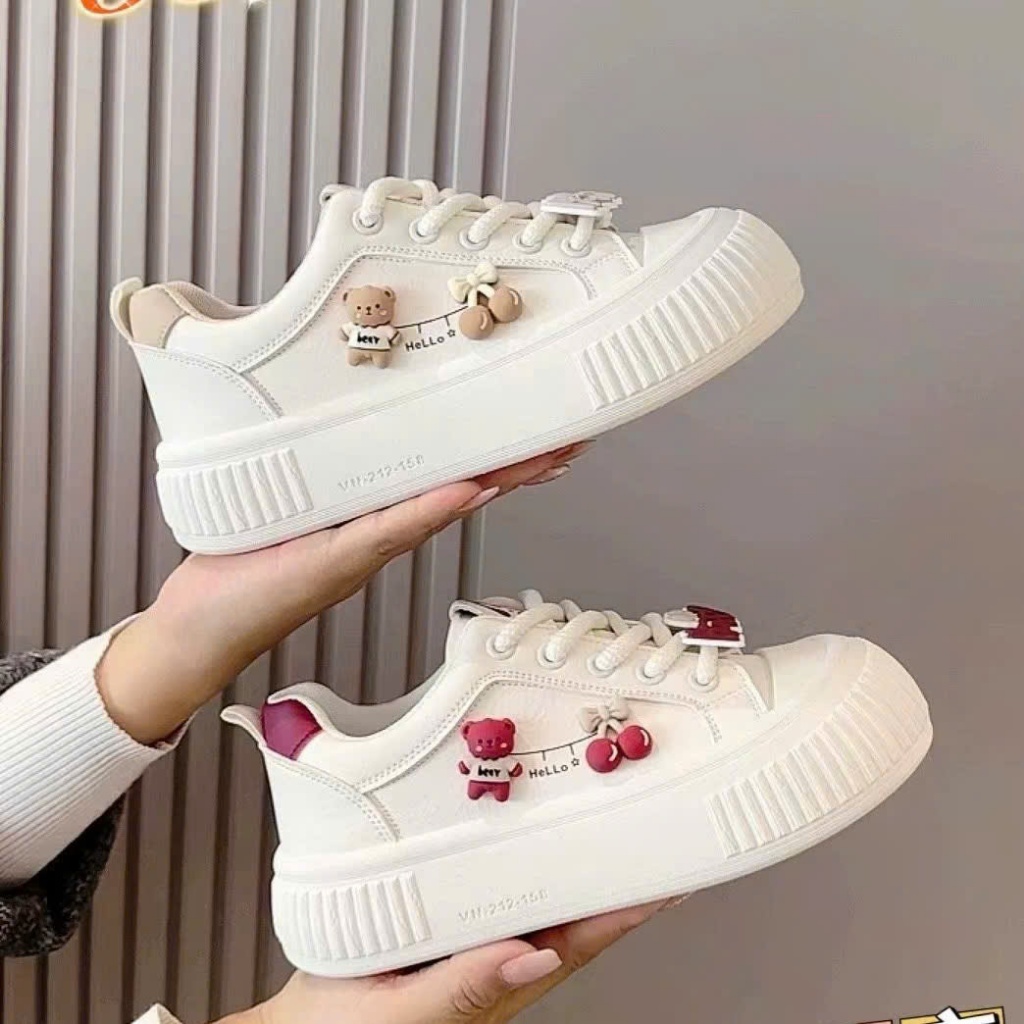 ( SALE TẾT ) Giày thể thao basic Giày đi học giày vải canvas phối da hàng loại1 FULLBOX giày thể dục, giay jery store