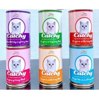 [COMBO 10-5] Lon Pate Catchy Hộp 400g Cho Mèo Mọi Lứa Tuổi Đủ 13 vị - PET HUB