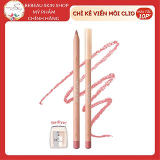 Chì Kẻ Viền Môi Clio Velvet Lip Pencil 1.45g (Tặng Kèm Gọt) Nhập Khẩu Chính Hãng - Bebeau