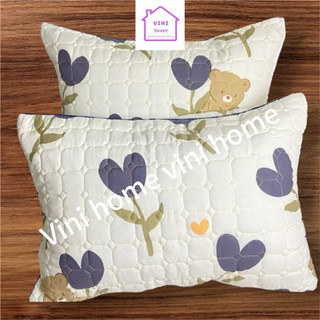 vỏ gối đũi đậu nành 46*65 và 50*70 vỏ gối trần bông cao cấp, vỏ gối đầu khách sạn