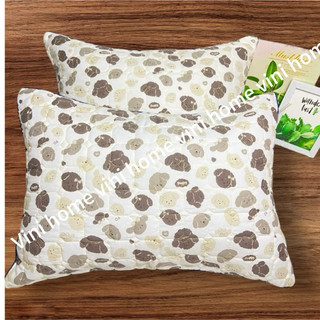 vỏ gối đũi đậu nành 46*65 và 50*70 vỏ gối trần bông cao cấp, vỏ gối đầu khách sạn