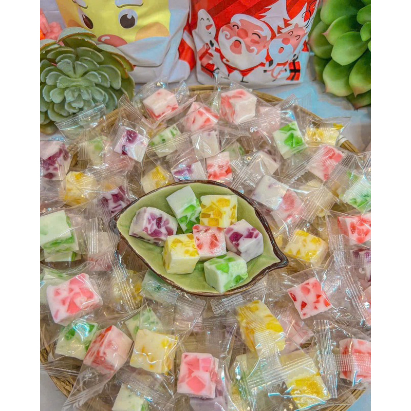 500gr Kẹo Dẻo Sữa Chua Hương Vị Trái Cây Tổng Hợp
