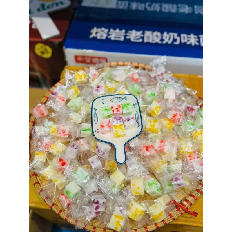 500gr Kẹo Dẻo Sữa Chua Hương Vị Trái Cây Tổng Hợp
