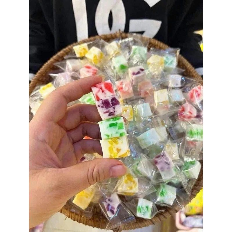 500gr Kẹo Dẻo Sữa Chua Hương Vị Trái Cây Tổng Hợp