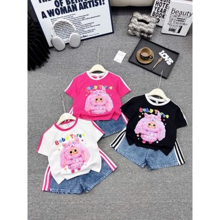 ÁO CỘC TAY BABY THTREECHÂT LIỆU CTON SU SIZE 6-18KG
