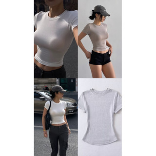 Áo thun cổ tròn ôm M051