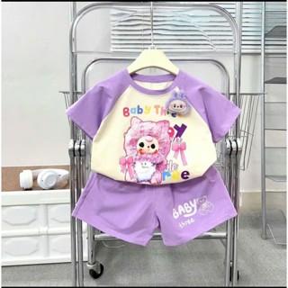 BỘ BABY THREE PHỐI TRẮNG CHO BÉ 6-18KG CHẤT LIỆU 6-18KG