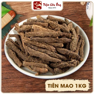 Tiên mao 1kg, sâm cau đen, khô, sạch, bổ can thận, tăng cường sinh lý nam - Tiệm lãn ông