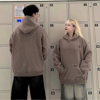 Áo Khoác Hoodie Chất Nỉ Pe Dày Thêu Nổi LG Phối Nón To Rộng Nhiều Màu Lựa Chọn
