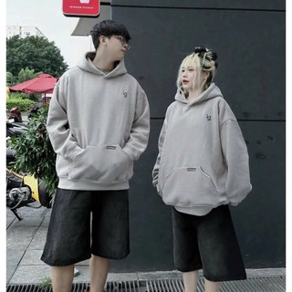 Áo Khoác Hoodie Chất Nỉ Pe Dày Thêu Nổi LG Phối Nón To Rộng Nhiều Màu Lựa Chọn
