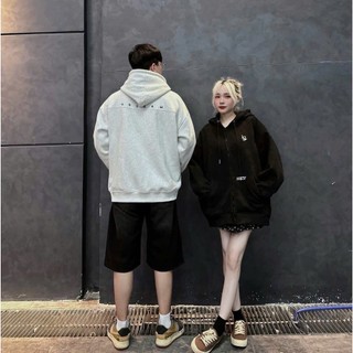 Áo Khoác Hoodie Chất Nỉ Pe Dày Thêu Nổi LG Phối Nón To Rộng Nhiều Màu Lựa Chọn