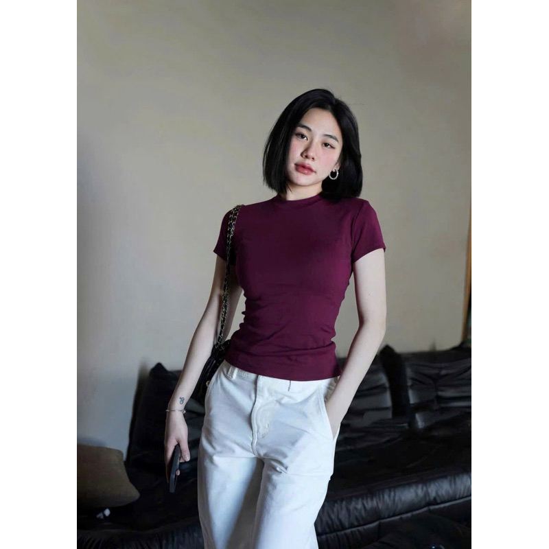 [New 2025] 016 Áo Zip Thun Basic Cotton Co Giãn 4 Chiều, Form Đẹp, Chất Dày Mịn