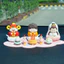 Set bàn thờ Thần tài, Phật tổ, Bồ tát mini dễ thương trang trí để bàn, taplo ô tô
