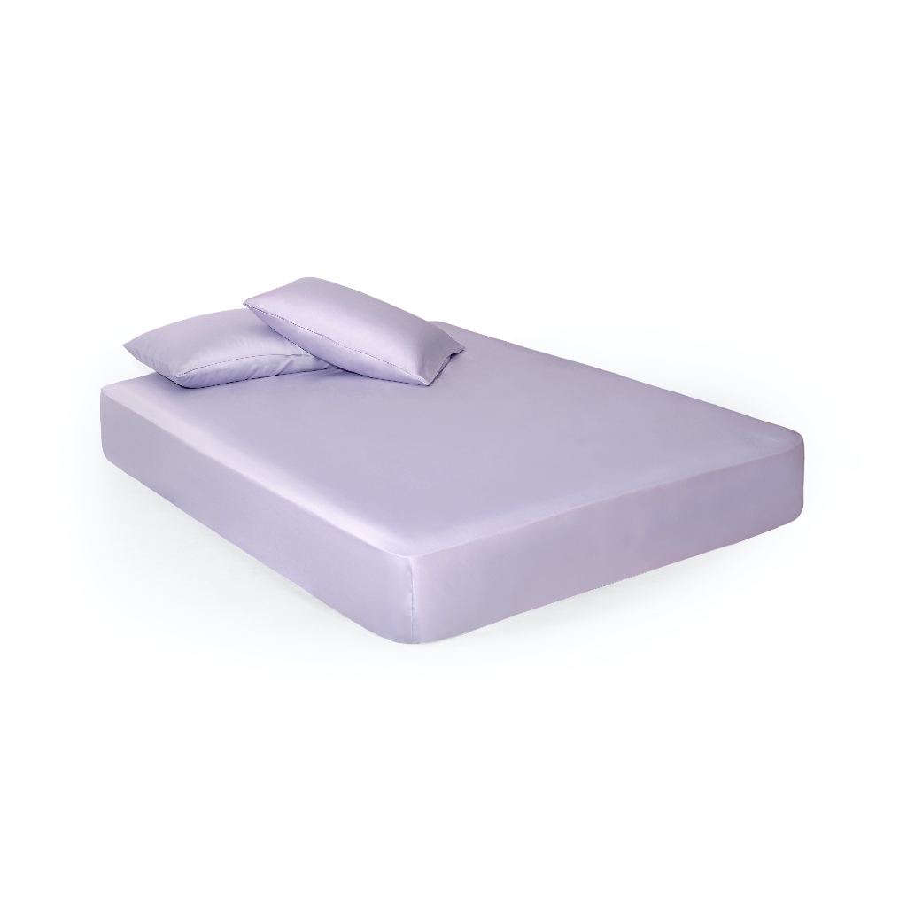 Ảnh Bộ Ga Gối 3 Món Gòn Bedding Lụa Tencel Viscose Cao Cấp Màu Trơn 1m6x2m | 1m8x2m 2