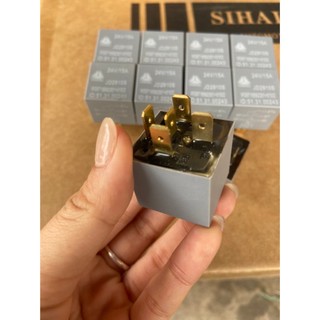 [ combo 10 chiếc ] Rơ le 5 chân howo điện 24v/ 15A JD2910S vỏ xám