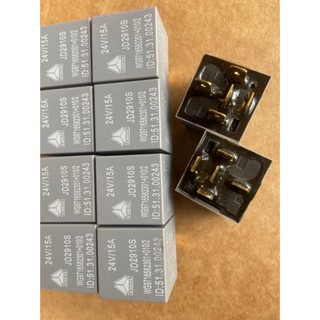 [ combo 10 chiếc ] Rơ le 5 chân howo điện 24v/ 15A JD2910S vỏ xám