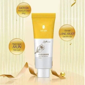 Sữa rửa mặt Saffronano - Tùy Tâm Pharma, sạch sâu, ngừa mụn, da láng mịn, chiết xuất từ hoa nhuỵ huệ tây - Nữ