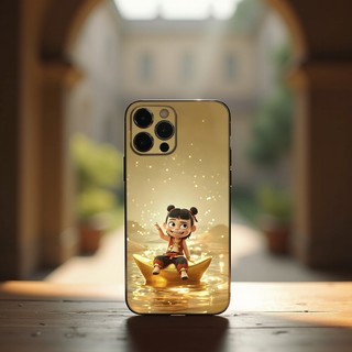 Miếng dán Skin Mặt lưng Sau full viền Mẫu Natra Dành Cho 16 pro max 15 pro max 14 pro max 13 pro max 12 pro max