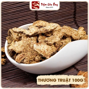 Thương truật khô 100g, xương truật, thái lát mỏng, tốt cho hệ tiêu hóa - Tiệm lãn ông