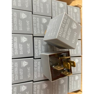 [ combo 10 chiếc ] rơ le 5 chân howo  vỏ xám điện 24v/ 15A JD2910S