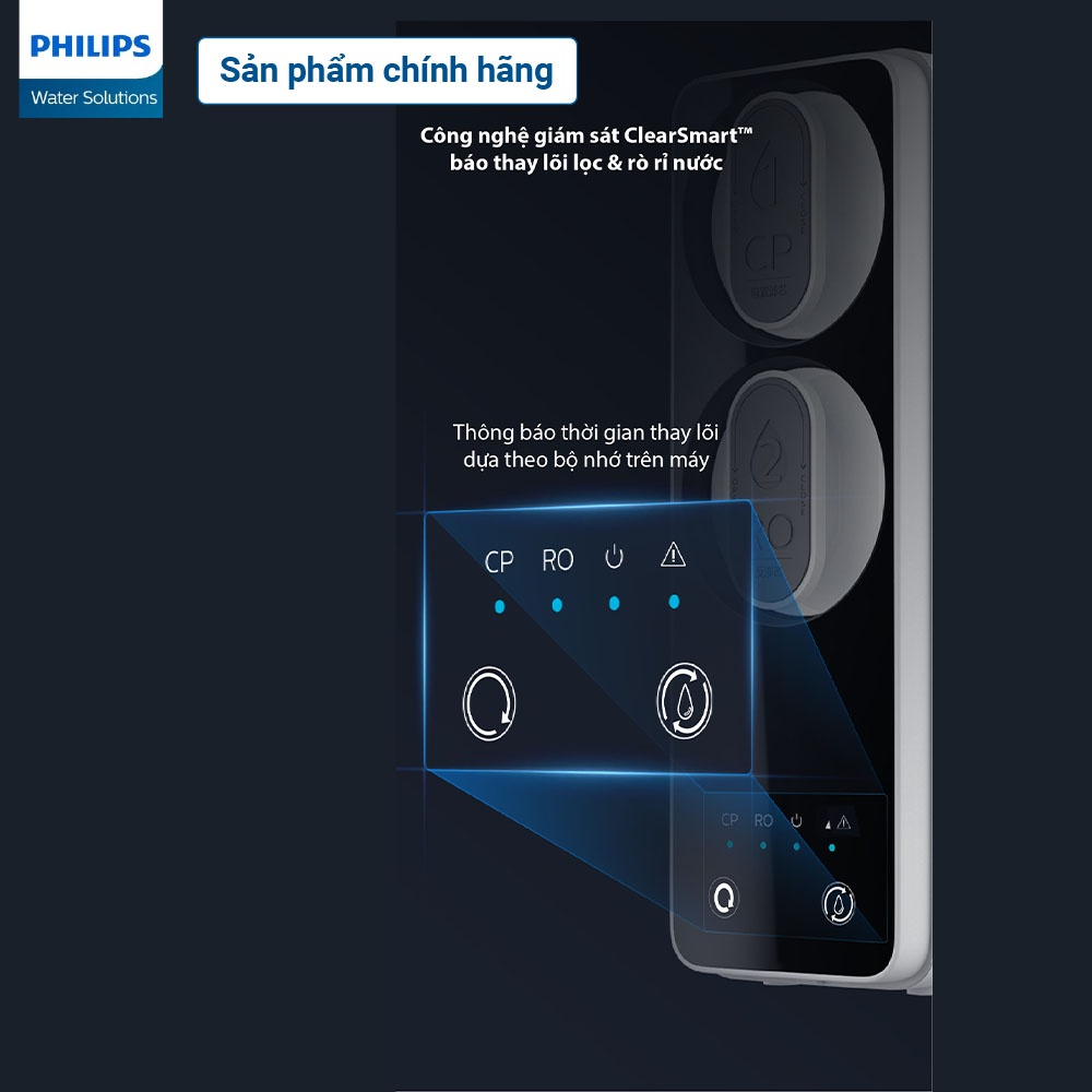 [MIỄN PHÍ LẮP ĐẶT] Máy Lọc Nước Để Gầm RO Philips AUT3015 Công Suất Cao