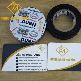 [COMBO 2 CUỘN] Băng keo điện thương hiệu NANO, cuộn dài 20 yards chính hãng Tô Nga Dũng