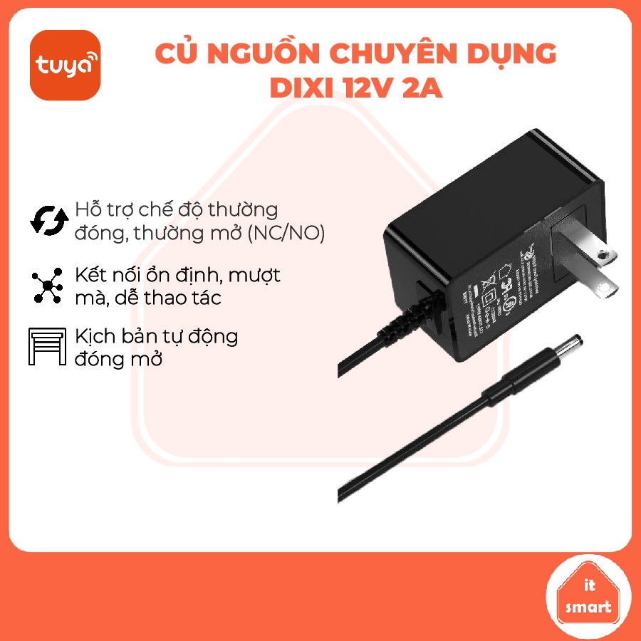 Bộ nguồn Dixi 12V 2A