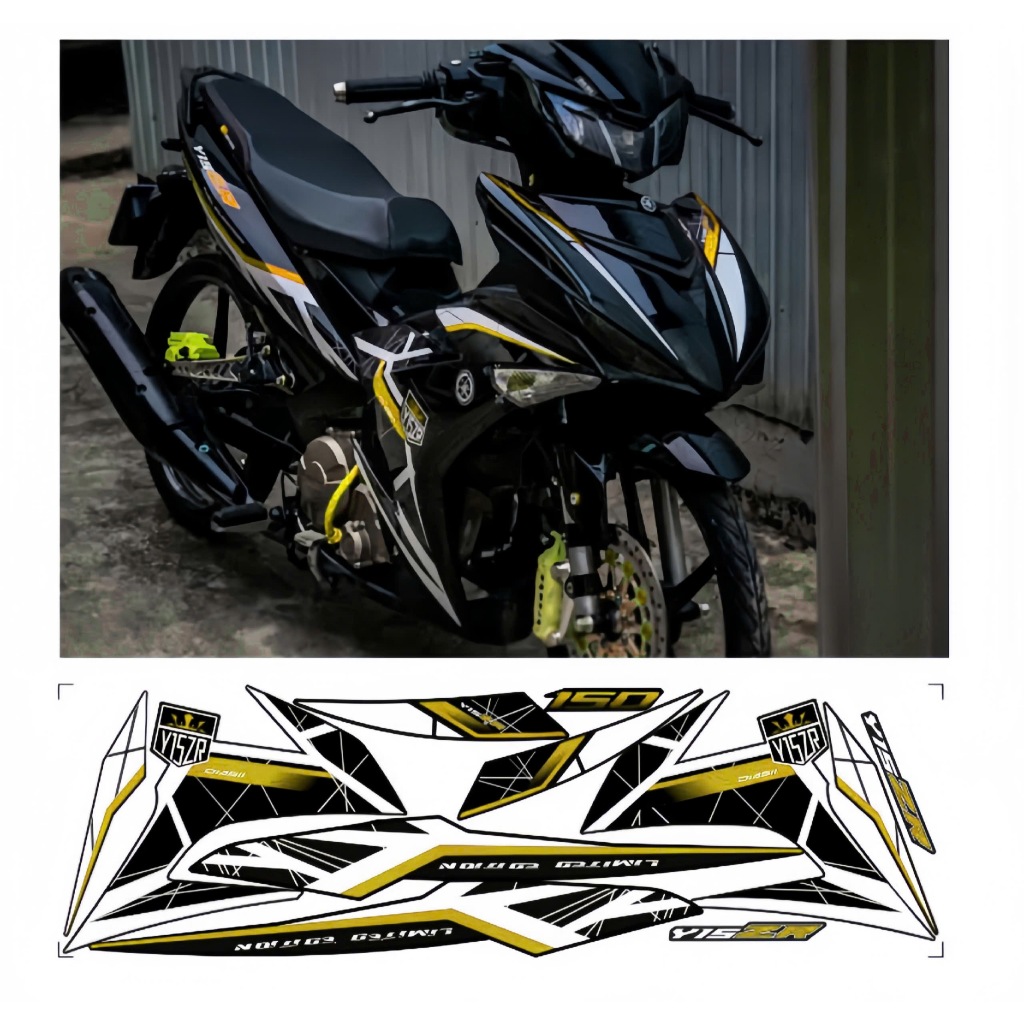 rem rời exciter 150 mẫu y15zr cao cấp chất liệu in 3 lớp chống nước không phai màu
