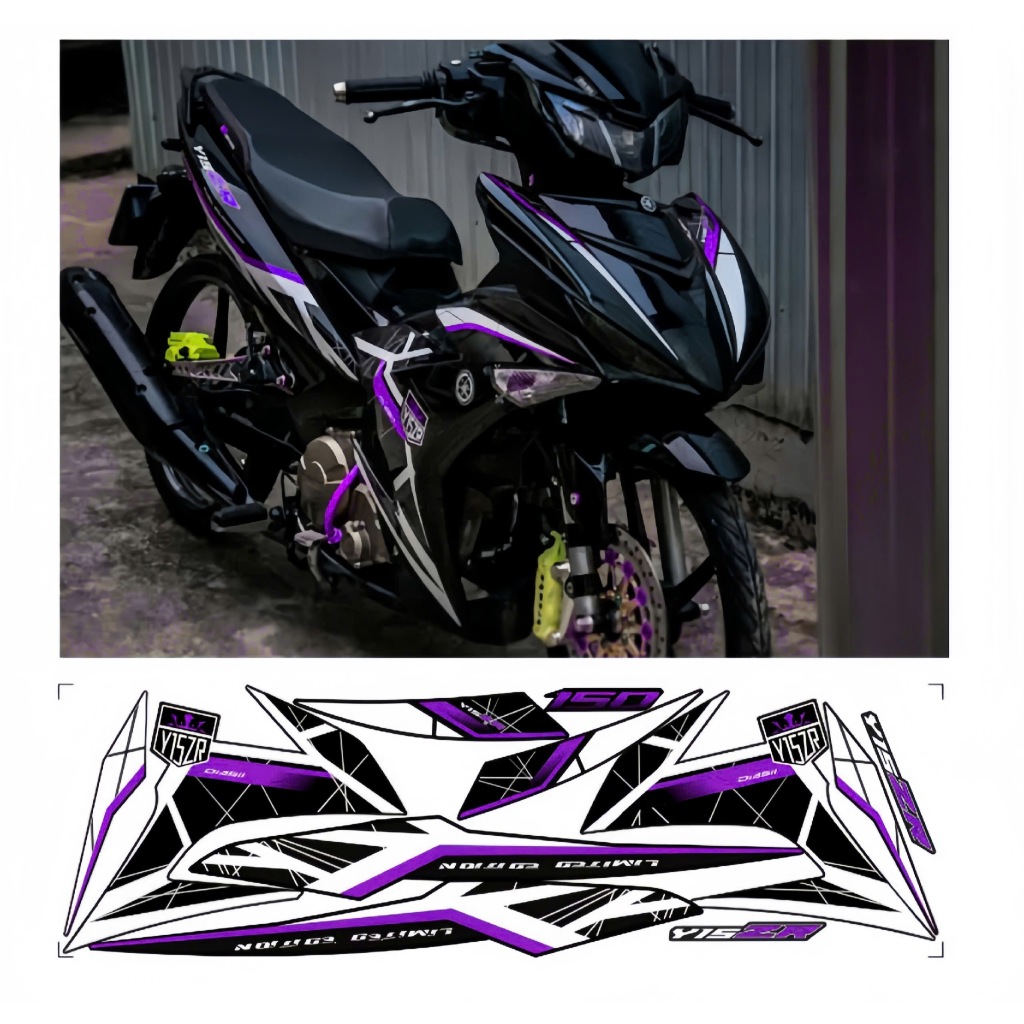 rem rời exciter 150 mẫu y15zr cao cấp chất liệu in 3 lớp chống nước không phai màu