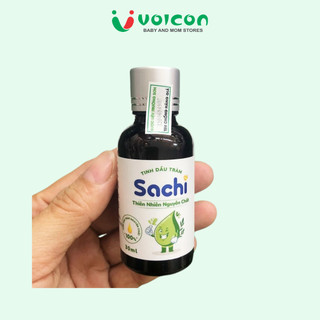 Tinh Dầu Tràm Sachi Và Tràm Khuynh Diệp Cho Bé Chai 30ml Giảm Ho Sổ Mũi Kháng Khuẩn Giữ Ấm Hiệu Quả
