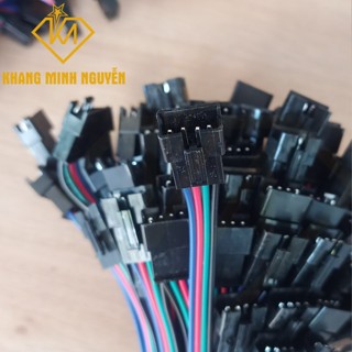 (Combo 10 cái) Jack nối, rắc nối nhanh 2pin | 3pin | 4pin dài 10-15cm dùng cho các thiết bị điện tử