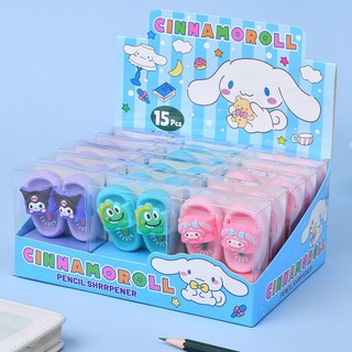 Gôm Tẩy Hình Dép Kuromi, Melody Siêu Dễ Thương Tẩy Sạch Ít Vụn, An Toàn Cho Bé, Học Sinh, Trẻ Nhỏ - Tẩy Bút Chì 2B HB