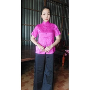 Bộ lam, pháp phục cổ tàu đi chùa trang nghiêm