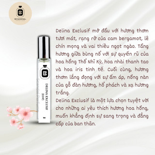 Combo 2 lọ nước hoa, Rolling in love và Delina chiết 10ml, sự kết hợp hoàn hảo cho bạn