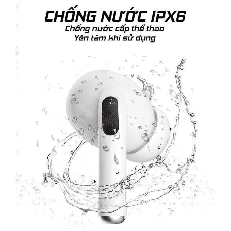 Tai Nghe Bluetooth Không Dây AT5 Pro v5.3 Chạm Cảm Ứng, Âm Thanh Hay Có Mic