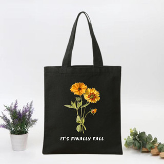 Túi tote, Túi vải bố canvas cotton Phong cách Hàn Quốc đeo vai đi học đi chơi thời trang đựng vừa A4 - tot2017