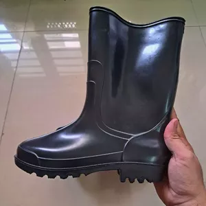 Ủng cao su ĐEN TRƯỜNG THỊNH TGP mềm dẻo chống trơn trượt chống nước, dùng đi mưa, làm vườn yoyo shop