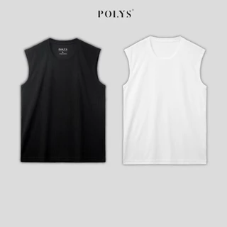 [MUA 2 GIẢM 30%] Áo Ba Lỗ Nam Thun Gân POLYS Giãn 2 Chiều Form Oversize. TANK TOP THUN GÂN